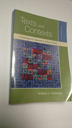 9780155060715: Texts and Contexts