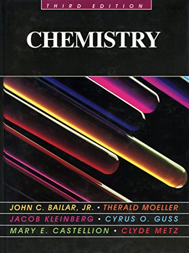 Stock image for Chemistry for sale by AwesomeBooks