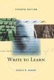 Write to Learn (9780155065123) by Murray, Donald M.