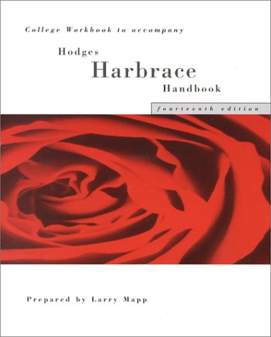 9780155065185: Hodge's Harbrace Handbook: Workbook