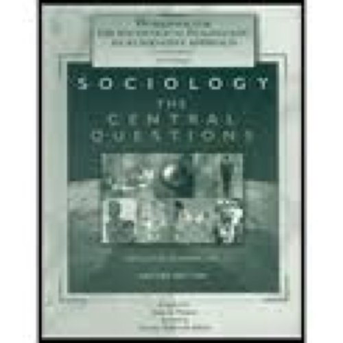 Hybrid Workbook for Kornblum/Smithâ€™s Sociology: The Central Questions (9780155065949) by Kornblum, William