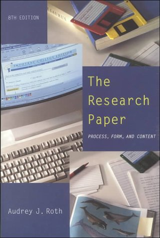 Beispielbild fr The Research Paper: Process, Form, and Content zum Verkauf von Books From California