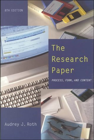 Stock image for The Research Paper: Process, Form, and Content for sale by SecondSale