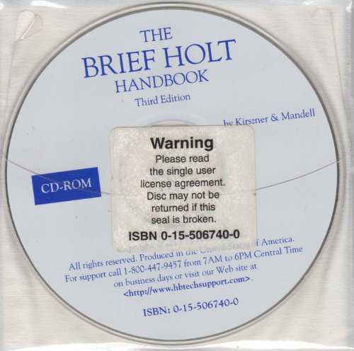 Stock image for The Brief Holt Handbook for sale by BookHolders