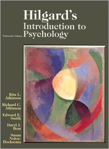 9780155068384: Hilgard's Introduction to Psychology