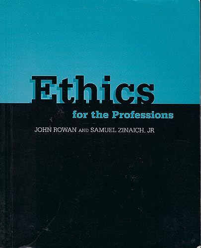 Beispielbild fr Ethics for the Professions zum Verkauf von BooksRun