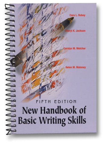 9780155070714: New Handbook of Basic Writing Skills