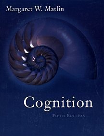 Stock image for Cognition for sale by Better World Books