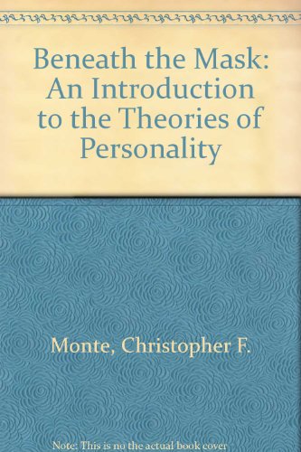 9780155071261: Beneath the Mask: An Introduction to the Theories of Personality