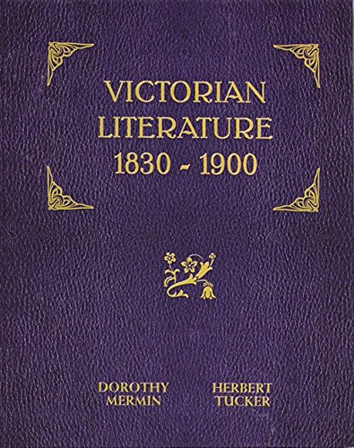 Imagen de archivo de Victorian Literature : 1830-1900 a la venta por Better World Books