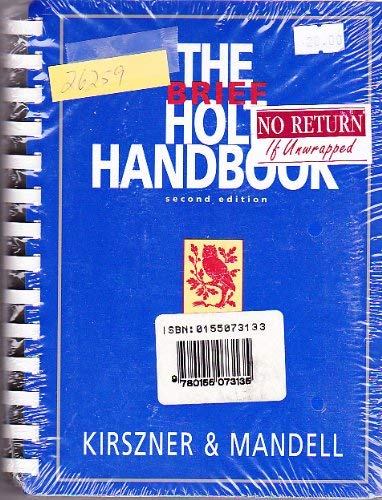 9780155073135: The Brief Holt Handbook/With Mla Update