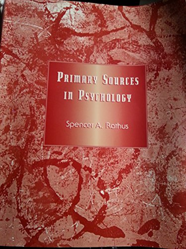 Readings, Psych Core (9780155074613) by Spencer A. Rathus