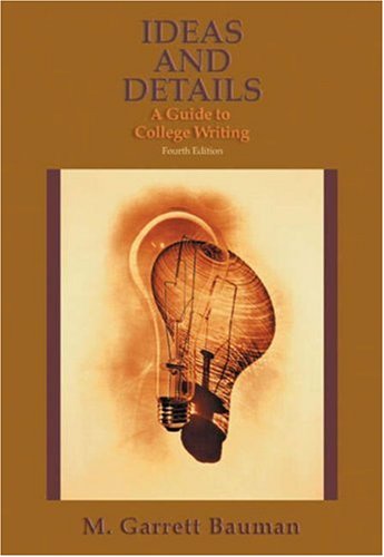 Imagen de archivo de Ideas and Details a la venta por Books Puddle