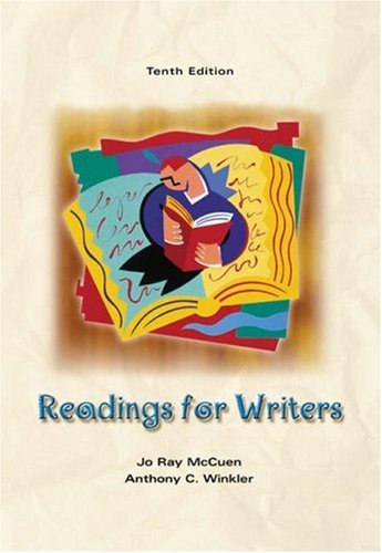 9780155074804: Readings for Writers