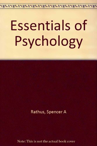 9780155075764: Essentials of Psychology