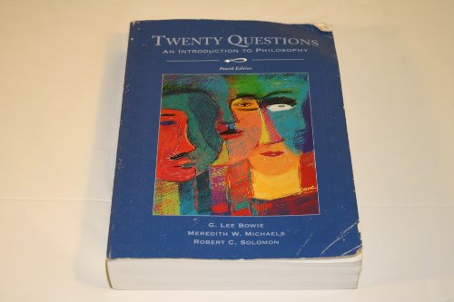 9780155078543: Twenty Questions: Introduction to Philosophy