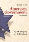 Beispielbild fr Classics in American Government zum Verkauf von Better World Books: West
