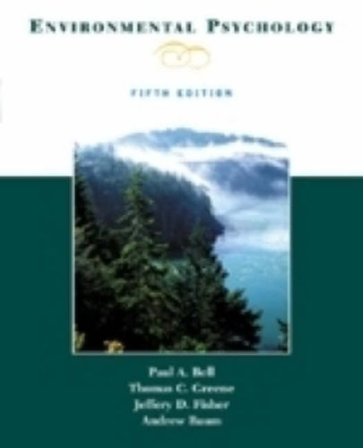 Beispielbild fr Environmental Psychology zum Verkauf von Better World Books