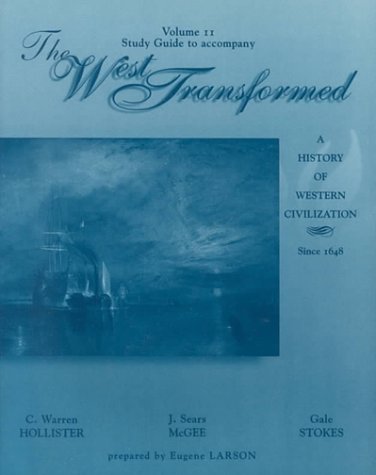 Beispielbild fr the WEST TRANSFORMED, Study Guide, VOLume II * zum Verkauf von L. Michael