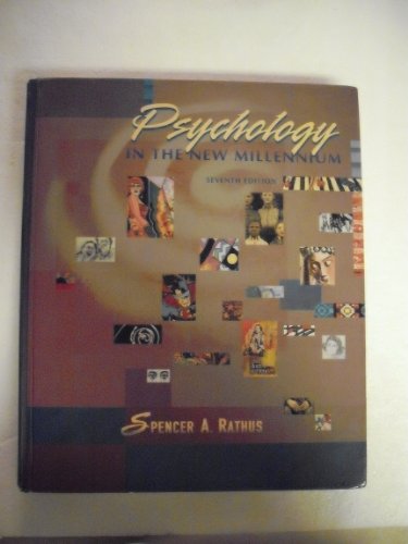 Stock image for Psychology in the New Millennium for sale by Better World Books: West