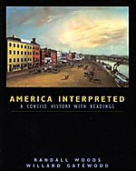 Stock image for America Interpreted: A Concise History with Interpretive Readings for sale by HPB-Red