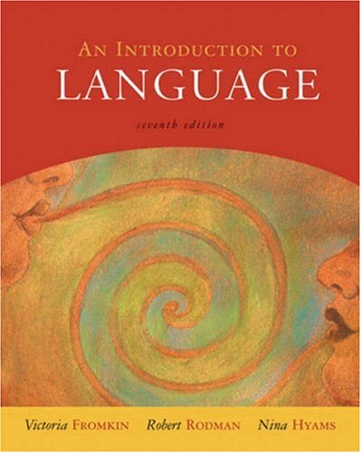 Beispielbild fr An Introduction to Language (7th Edition) zum Verkauf von WorldofBooks