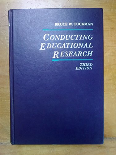Stock image for Conducting Educational Research for sale by Vashon Island Books