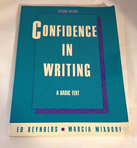 Confidence in Writing: A Basic Text