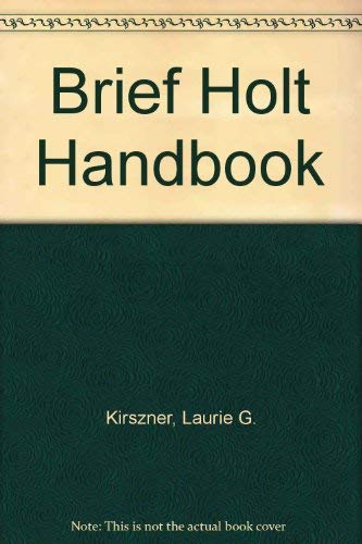 9780155134447: Brief Holt Handbook