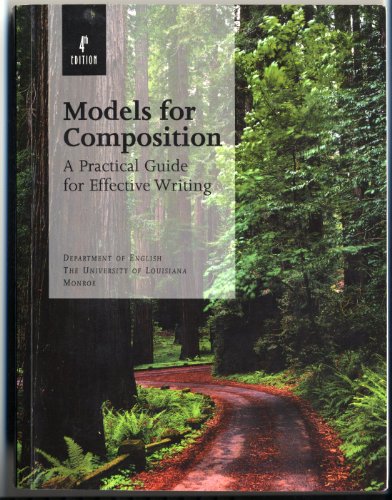 Imagen de archivo de Models for Composition a la venta por Books Puddle