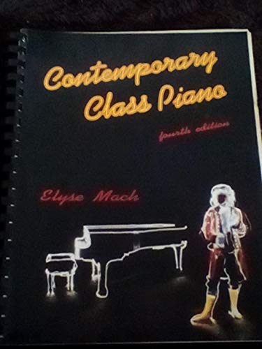 Contemporary Class Piano (9780155134836) by Mach, Dr. E