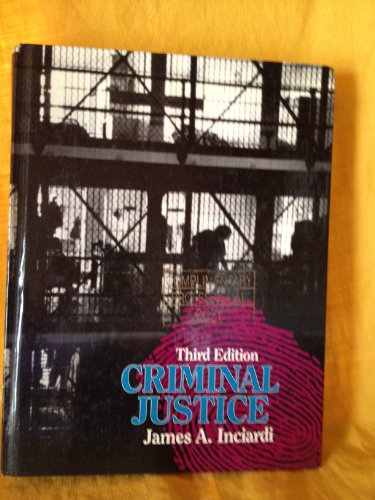 Stock image for Criminal Justice for sale by Better World Books: West