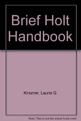 9780155161610: Brief Holt Handbook