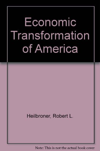 Stock image for The Economic Transformation of America for sale by Better World Books: West