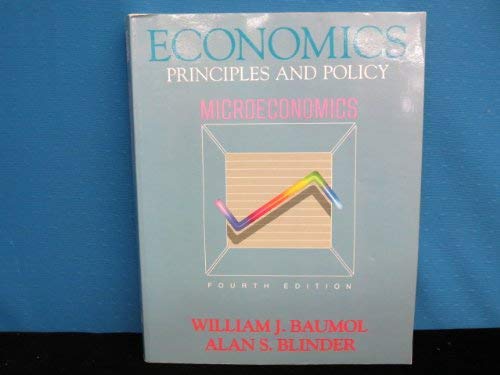 Beispielbild fr Microeconomics Economics Priniciples and Policy zum Verkauf von Wonder Book