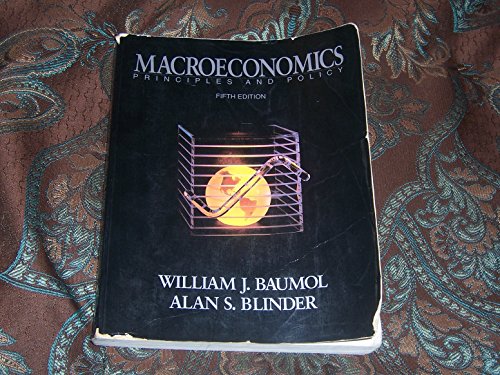 Stock image for Macroeconomics : Principles and Policy for sale by Better World Books