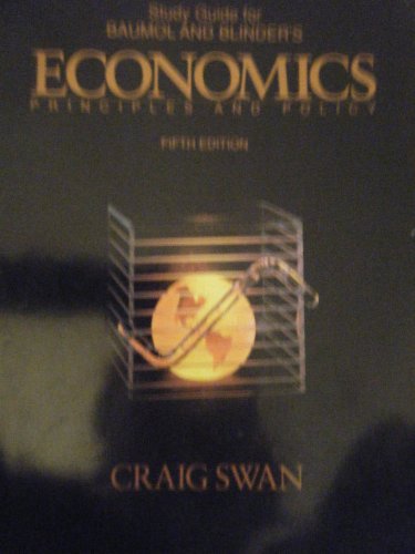 Stock image for Economics : Principles and Policies for sale by Better World Books