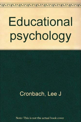9780155208865: Educational psychology