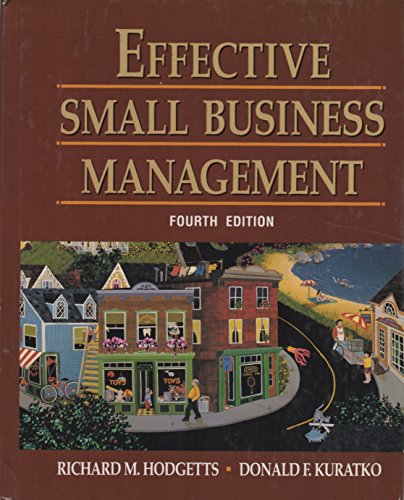 9780155209046: Effective Small Business Management