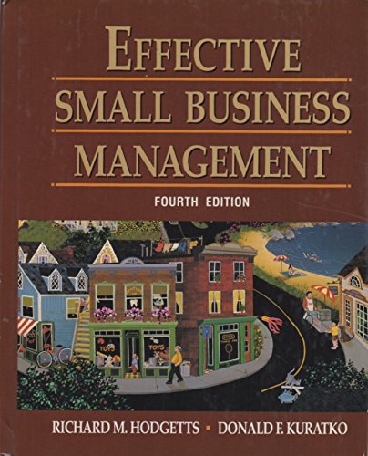 Stock image for Effective Small Business Management for sale by ThriftBooks-Atlanta