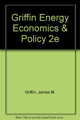 9780155226050: Energy Economics and Policy