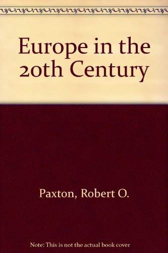 Stock image for Europe in the 20th Century for sale by Neil Shillington: Bookdealer/Booksearch