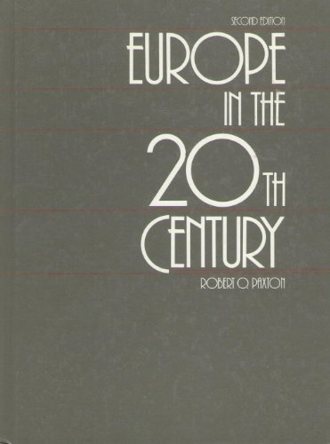 Beispielbild fr Europe in the Twentieth Century zum Verkauf von Better World Books: West