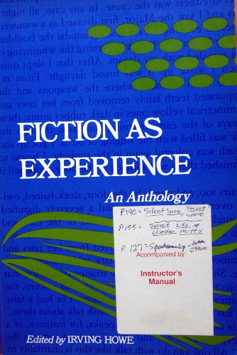 Beispielbild fr Fiction As Experience: An Anthology zum Verkauf von Wonder Book