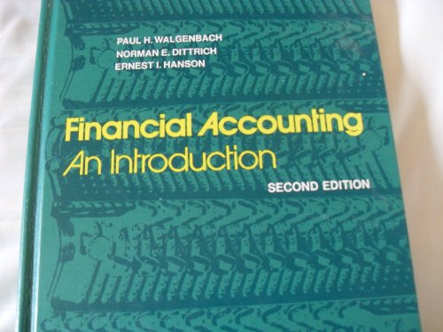 Beispielbild fr Financial accounting: An introduction zum Verkauf von Wonder Book