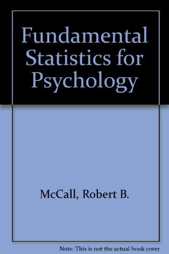 9780155294127: Fundamental Statistics for Psychology