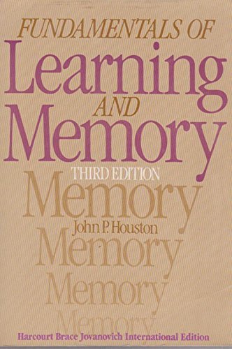 Beispielbild fr Fundamentals of Learning and Memory zum Verkauf von HPB-Ruby