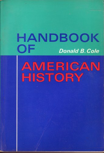 Stock image for Handbook of American History for sale by HPB-Red
