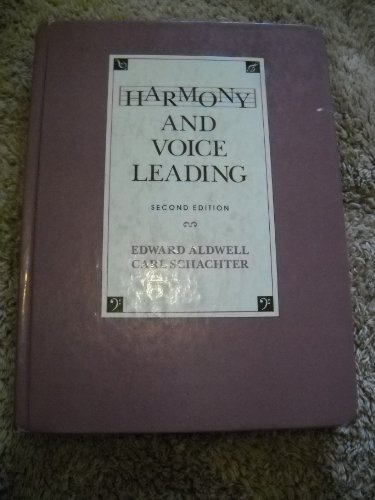 Beispielbild fr Harmony and Voice Leading (2nd Edition) zum Verkauf von ZBK Books