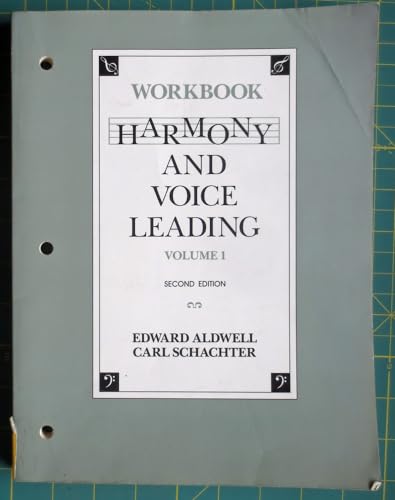 Stock image for Harmony and Voice Leading: Workbook (Vol. 1) for sale by Open Books